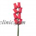 Bunch Of 8 Wooden Rose Stems - Mixed Colours And Qtys - Quality Flower Display   290820838378